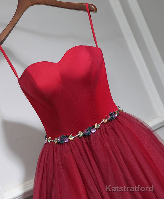 Cute Sweet Neck Short Prom Dress, Green Homecoming Dresses