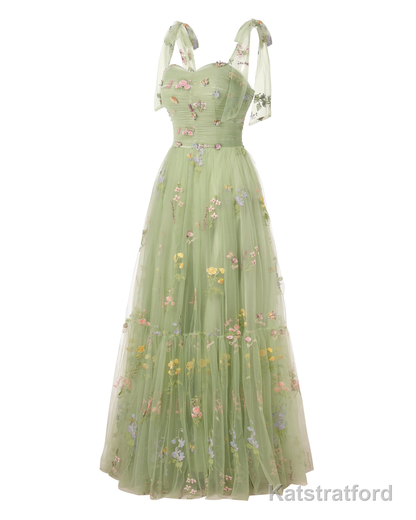 Elegant Embroidery White Prom Dresses Sweetheart Spaghetti Straps A Line Party Dress Long Simple Formal Dress