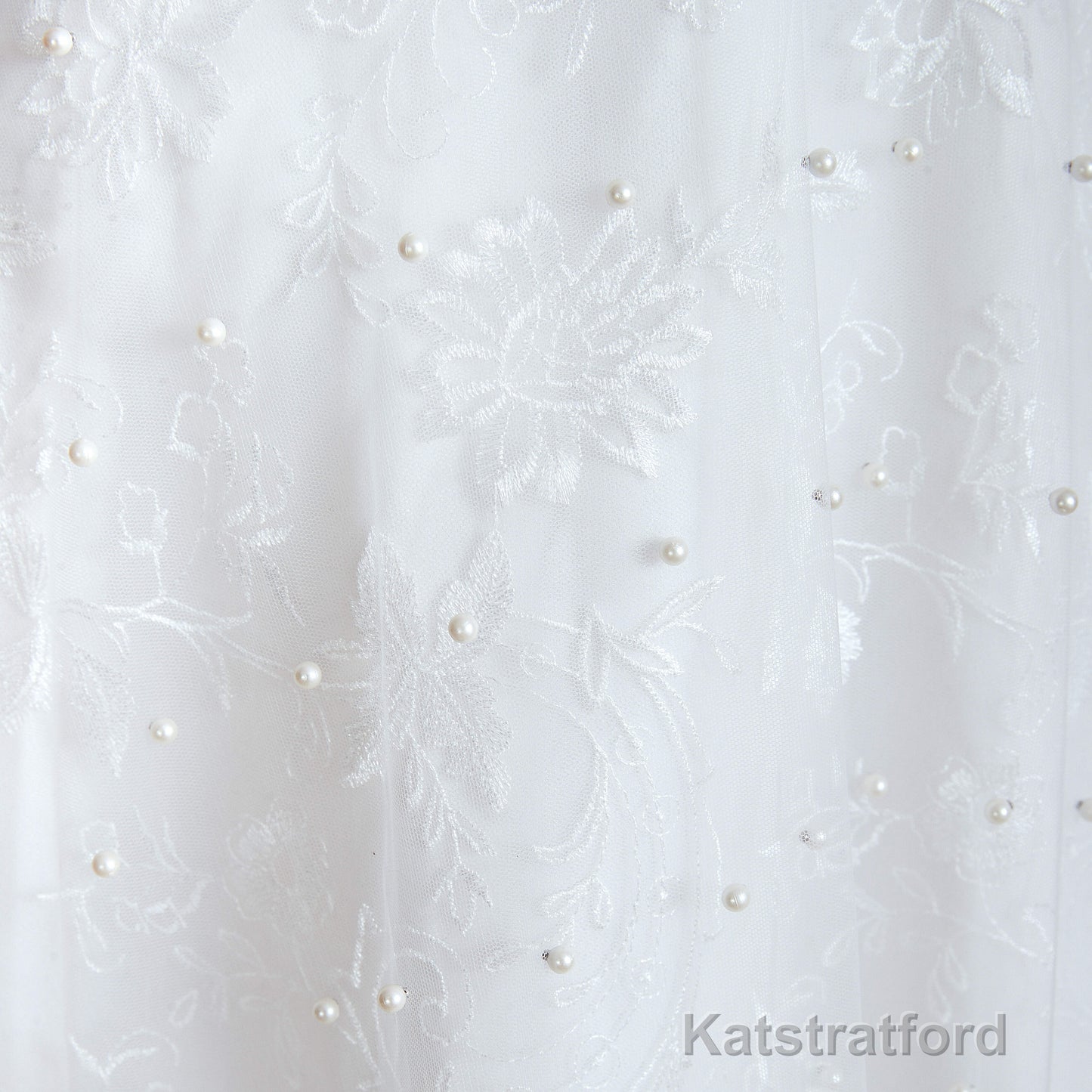 Beading Pearls Lace Floor Length Straps V-Back Backless White A-Line Wedding Dresses