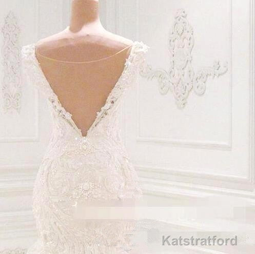 Luxurious Off the Shoulder Mermaid Wedding Dress New Arrival Lace AppliquesBridal Gowns